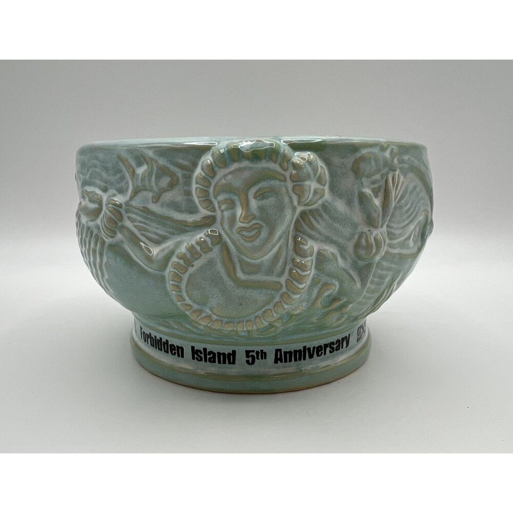 Tiki Farm Makalani Siren of the Sea Mermaid Bowl Designed by Brad Parker LE 2010